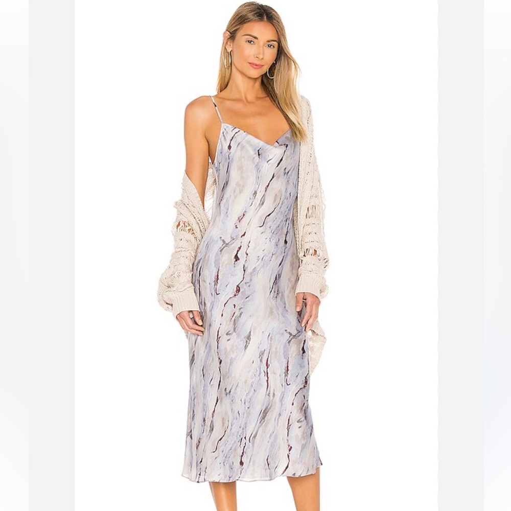 Amanda Uprichard Revel Dress in Marble